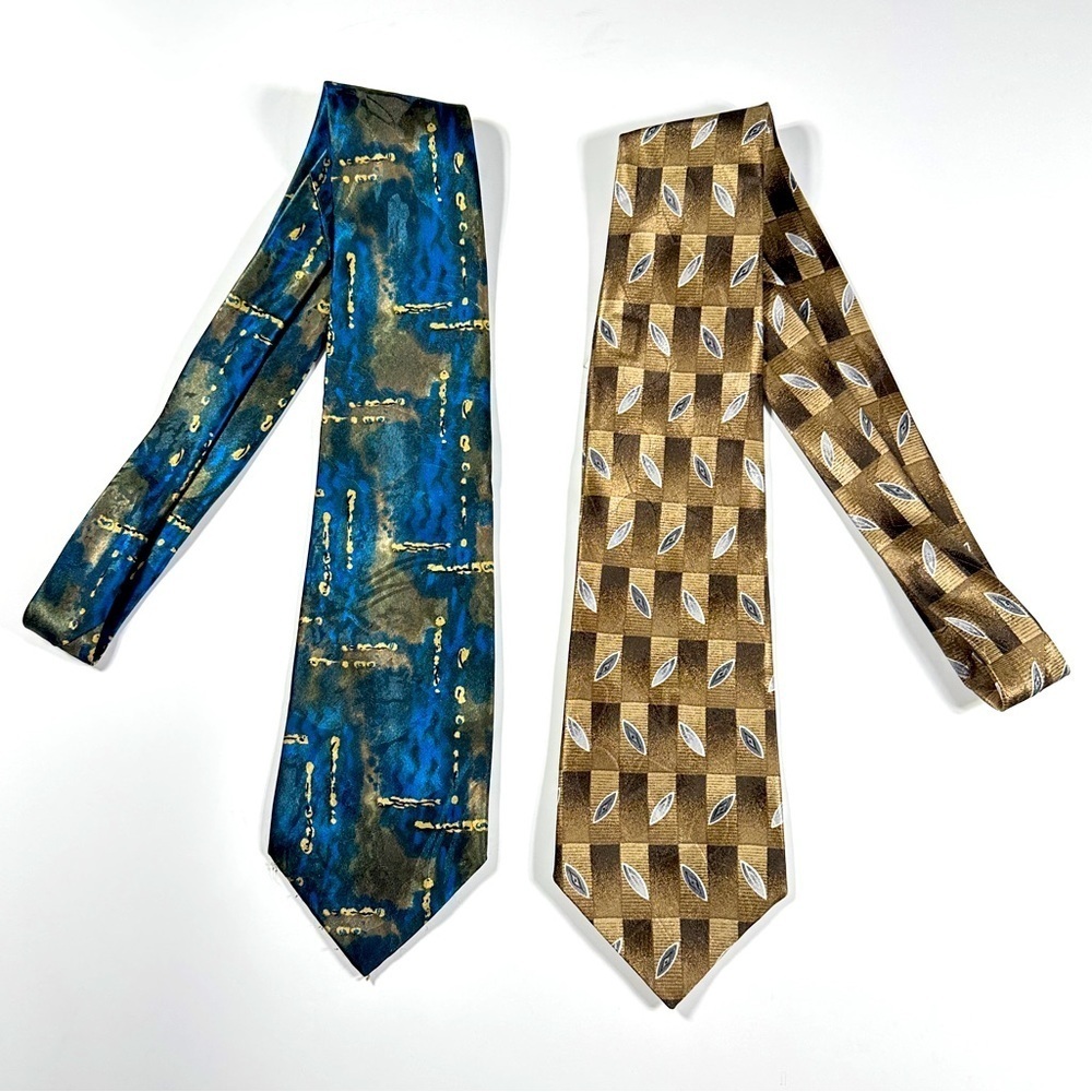 Lot Of Two David Taylor Men’s Neckties NWOT